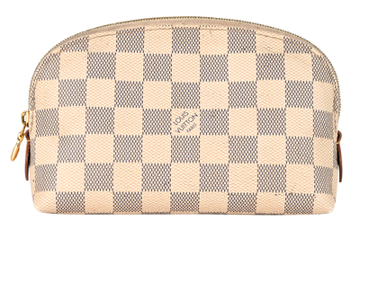 Louis Vuitton Cosmetic PM Pouch, &pound;280, Accessories, White, Canvas, Front view